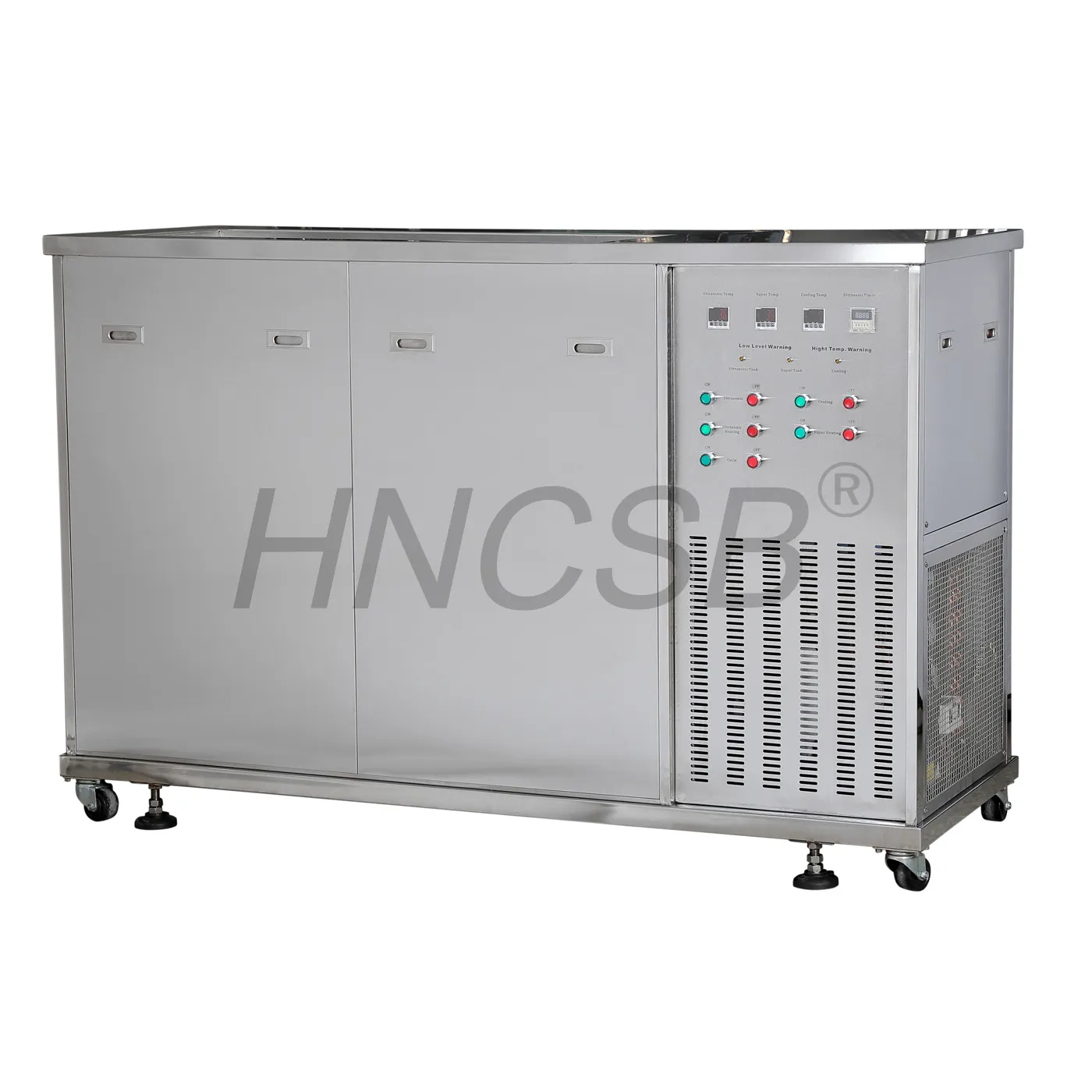 Ultrasonic Vapor Degreasing Machine Industry Ultrasonic Vapor Cleaning Machine With Dry and Solvent Collecting System