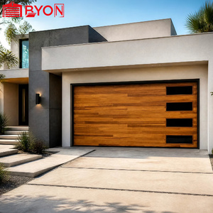 <span class=keywords><strong>Porte</strong></span> <span class=keywords><strong>de</strong></span> <span class=keywords><strong>garage</strong></span> automatique moderne et luxueuse pour villas, en acier galvanisé noir, isolée en mousse, résistante au vent, finition <span class=keywords><strong>de</strong></span> qualité - Product Image 1