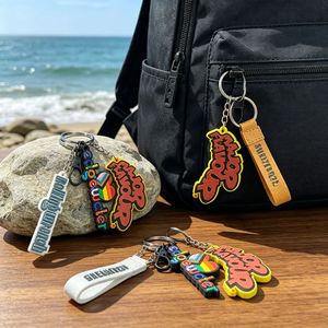 Crea tus propios llaveros personalizados de goma suave, llaveros de PVC económicos, dibujos animados en 3D - Product Image 2