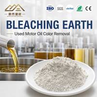 Terre décolorante activée à haute adsorption de qualité supérieure pour l'huile moteur, certifiée ISO9001 SGS, pour la régénération des huiles moteur usagées