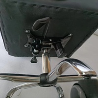 Chaise de bureau exécutive moderne à dossier haut en cuir, réglable en hauteur, pour usage commercial, robuste et stable, chaise pivotante de patron