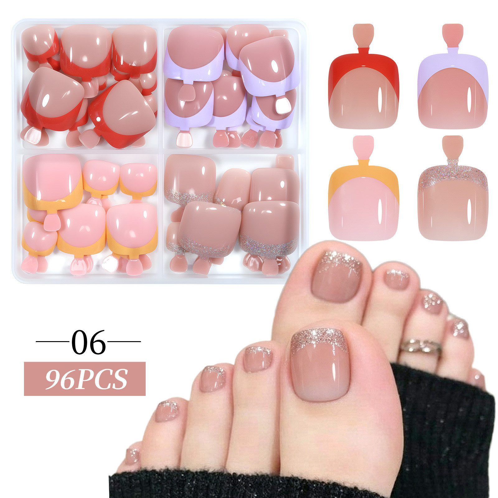 Uñas de los pies 06