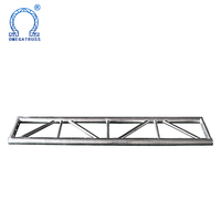 Sistema de Truss de Aluminio Soldado con Pernos, Exhibidores de Escalera Plateados Modulares para Escenario/Concierto/Iluminación/Stand de DJ