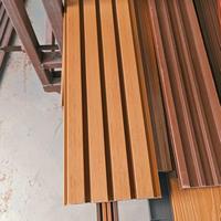 Panneaux muraux en PVC WPC modernes et économiques BingJie, imperméables et ignifuges pour les murs extérieurs, pour les cours et les utilisations commerciales