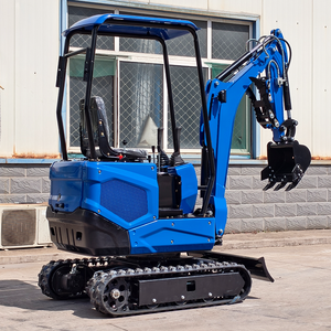 Mini Excavadora al por Mayor, Excavadora Compacta de 1.2t, Miniexcavadora Pequeña con Certificación CE, EPA y EURO 5, Excavadora con Cucharón en Venta - Product Image 3