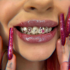 Permata Gigi Qiao Hot Beauty, Perhiasan Berlian Tubuh, Permata Gigi Menawan - Product Image 1