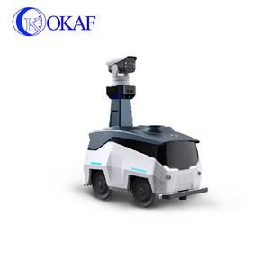 Tự Trị Di động an ninh tuần tra <span class=keywords><strong>robot</strong></span> với video giám sát cái nôi đầu IP Camera cho Plaza tuần tra - Product Image 3
