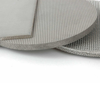 Layar Filter jala disinter Stainless Steel Multi lapisan jala kawat anyaman Sintered