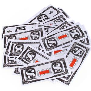 Lot de 100 billets factices <span class=keywords><strong>Euro</strong></span> (5, <span class=keywords><strong>10</strong></span>, 20, 50, 100, 200, 500) en papier cartonné, impression numérique pour Pâques, Halloween, mariage, cinéma, marché - Product Image 1