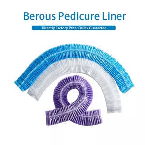 Doublure de <span class=keywords><strong>Spa</strong></span> de pédicure bleu et violet clair pour sac de bain PE jetable de <span class=keywords><strong>Spa</strong></span> de pédicure 400 pièces/étui <span class=keywords><strong>Spa</strong></span> - Product Image 2