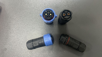 Conector automotriz e industrial M25 de alta calidad, enchufe autoblocante macho y hembra 2 3 4 5 6 8 pines, opciones disponibles