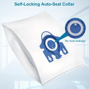 Lot de 6 sacs Airclean GN 3D compatibles avec l'<span class=keywords><strong>aspirateur</strong></span> <span class=keywords><strong>Miele</strong></span> Classic <span class=keywords><strong>C1</strong></span>, Complete <span class=keywords><strong>C1</strong></span>, Complete C2, Complete C3, S227Series - Product Image 3