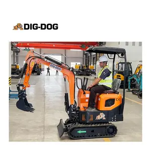 1T Mini Digger Hướng Dẫn Sử Dụng Tự Động Mini Digger Khai quật Máy Bánh Xích Máy Xúc Giá