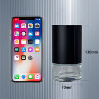 Diffuseur de parfum sans eau de nébulisation Diffuseur d'arôme ultrasonique en verre portable Humidificateur d'air Diffuseur d'arôme de voiture