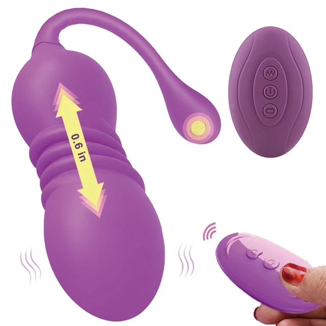Wholesale Sex Toy Remote Control Vibrating Egg Adult Sex Toys Flexible Jumping Egg Sextoy Clitoral Vibrator Juguetes Sexuales