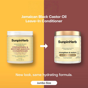 Crème hydratante à base d'huile de ricin noire jamaïcaine, après-shampoissant sans rinçage pour cheveux bouclés, traitement fortifiant et réparateur, États-Unis - Product Image 5