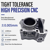 Bloc-cylindres de moto usiné sur mesure par Oitech, pièces de moteur de précision, service de fabrication par fraisage OEM