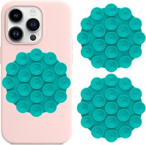 Silicone hút cup trường hợp điện thoại dính núi hình tròn mạnh mẽ Grip chủ - Product Image 2