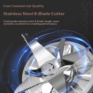 Blender Sliver Crest 4500w 2 en 1 pour la Famille, Ensemble de Blender <span class=keywords><strong>Moulinex</strong></span> - Product Image 5