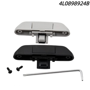 Poignée de pare-soleil arrière noir-gris 4L0898924B pour Audi Q7 4L 2007 2008 2009 2010 2011-2015 Pièces automobiles 4L0 898 924 B - Product Image 1