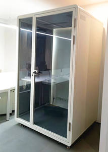 Cabina telefónica para reuniones, cabina <span class=keywords><strong>de</strong></span> estudio acústica insonorizada, cabina <span class=keywords><strong>de</strong></span> grabación, estudio moderno a prueba <span class=keywords><strong>de</strong></span> sonido, cabina <span class=keywords><strong>de</strong></span> trabajo silenciosa - Product Image 3