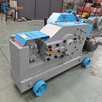 Machine de découpe de barres d'armature XC50E la plus vendue – Coupe-fers, guillotine pour barres d'acier, équipement de traitement des métaux ronds et plats filetés