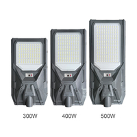 Lampadaires solaires LED d'extérieur, étanches avec indice de protection IP65, pour l'éclairage nocturne des jardins, des cours arrière et des cours intérieures