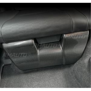 แผ่นกันรอยเตะใต้เบาะหลังสำหรับ Toyota Prado LC250 ปี 2024+ อุปกรณ์ตกแต่งเสริม ป้องกันรอยขีดข่วน - Product Image 3