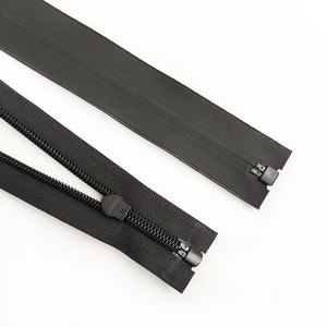 Deepeel KY104 5 #   Fermetures éclair en nylon invisibles à glissière simple, ouvertes, pour bagages et vêtements, 50-150 cm, étanches pour l'extérieur - Product Image 5