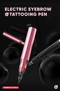 Microblading PMU <b>Kit</b> for Beginners <b>Electric</b> Eyebrow Lip Eyeliner Machine with Practice Set - Product Image 6