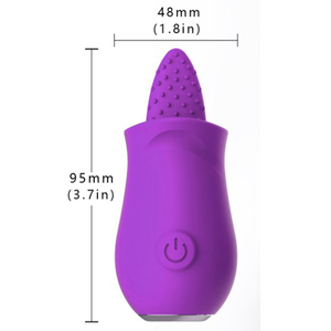 Wholesale Silicone Adult <b>Vibrator</b> Toy With Tongue-Like Design For Intimate Stimulation - Product Image 3