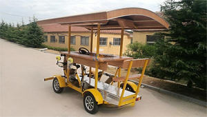 Bicicleta expendedora de cerveza comercial de acero inoxidable con certificación CE, color personalizado, con barra de bebidas heladas y comida - Product Image 3