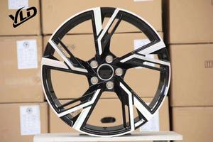 Rines Forjados YLD de <span class=keywords><strong>18</strong></span>, 19 y 20 <span class=keywords><strong>Pulgadas</strong></span>, Acabado Gunmetal Mecanizado, 5x112, 66.6mm, para Audi RS3, RS5, RS6, RS7, A3, A4, A5, A6, A7, A8, A9 - Product Image 4