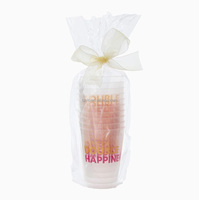 16 Oz. Gobelet en plastique givré-Gobelets de stade givrés