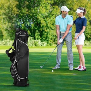 Bolsa dominical Premium con soporte y Correa-Bolsa <span class=keywords><strong>de</strong></span> <span class=keywords><strong>golf</strong></span> ligera Pitch and Putt profesional para campo <span class=keywords><strong>de</strong></span> prácticas, par 3 - Product Image 4