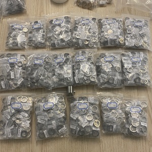 Macho Jewelry 316L Stainless Steel 2 Pieces Thread Screw <strong>Ring</strong> <strong>Blank</strong> Core for Inlay NFC <strong>Ring</strong> Jewelry - Product Image 6