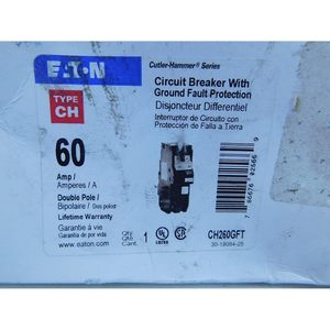 อีตัน เซอร์กิตเบรกเกอร์ GFCI 2P 60A 240V แบบติดตั้งบนราง DIN - Product Image 3