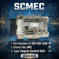 Unité de commande moteur (ECU) d'origine d'occasion 0-281-031-938 pour module informatique de moteur de camion diesel JMC