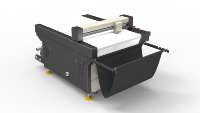 Cortador automático de superficie plana 6090/cortador de plotter de superficie plana con pegatina de vinilo/máquina cortadora de plotter de superficie plana de cartulina con cámara CCD