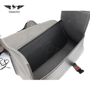 Pour <span class=keywords><strong>Kawasaki</strong></span> Vulcan S Honda Harley Sportster XL Cafe Racer Classic pièces de <span class=keywords><strong>moto</strong></span> arrière sac de selle latéral rangement de bagages - Product Image 4