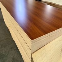 Panneau de contreplaqué mélaminé blanc chaud/blanc pur de 3 à 30 mm pour usage intérieur
