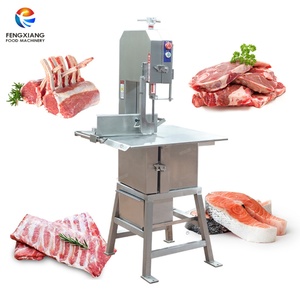 Cortadora de carne de atún congelado FXP-280, máquina de cortar carne de acero inoxidable con sierra de cinta - Product Image 1