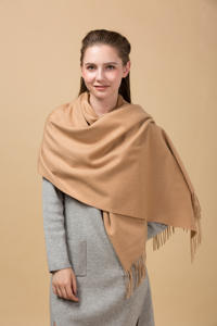 Manufacturer Wholesale Fashion Solid Color Cashmere Feel Scarf Long <b>Shawl</b> <b>Wrap</b> Customized Pattern ODM Scarf - Product Image 4