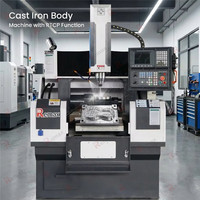 Fresadora CNC de 5 Ejes de Alta Precisión para Componentes Metálicos Pequeños
