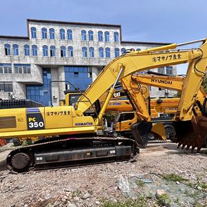 Excavatrice d'occasion de construction lourde Komatsu PC350 de 35 tonnes d'occasion d'origine Komatsu pc300 pc350 pc350-7 pc350-8 PC400-8 en stock - Product Image 4
