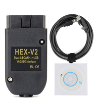 Interface VCDS VAGCOM 2026 VCDSCAN HEX V2 Mise à jour 25.3 pour VW, AUDI, Skoda, Seat – Outils de diagnostic automobile multilingues