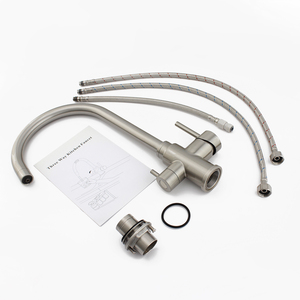 Grifo <span class=keywords><strong>de</strong></span> Cocina <span class=keywords><strong>de</strong></span> Acero Inoxidable 304 <span class=keywords><strong>de</strong></span> Tres Vías, Dispensador <span class=keywords><strong>de</strong></span> <span class=keywords><strong>Agua</strong></span> Fría/Caliente/Purificada <span class=keywords><strong>de</strong></span> un Solo Orificio, Grifo Mezclador <span class=keywords><strong>de</strong></span> 3 Vías - Product Image 6