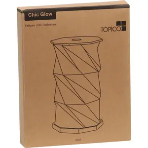 Lámpara de mesa CHIC GLOW, merchandising personalizado - Product Image 2