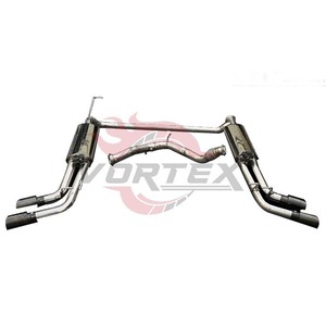 ท่อไอเสียสแตนเลสสตีล Vortex High Performance สำหรับ AMG G350 2.0T ปลายท่อสีดำแบบ Quad เพิ่มพลัง - Product Image 6