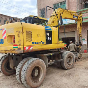 Importation au Japon Excavatrice d'occasion originale Komastu PW160 Excavatrice sur chenilles de haute qualité à vendre - Product Image 1